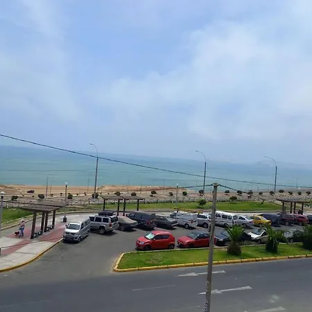 Lugar Encantador Frente Al Mar Con Tina O Jacuzzi Lima Exterior photo